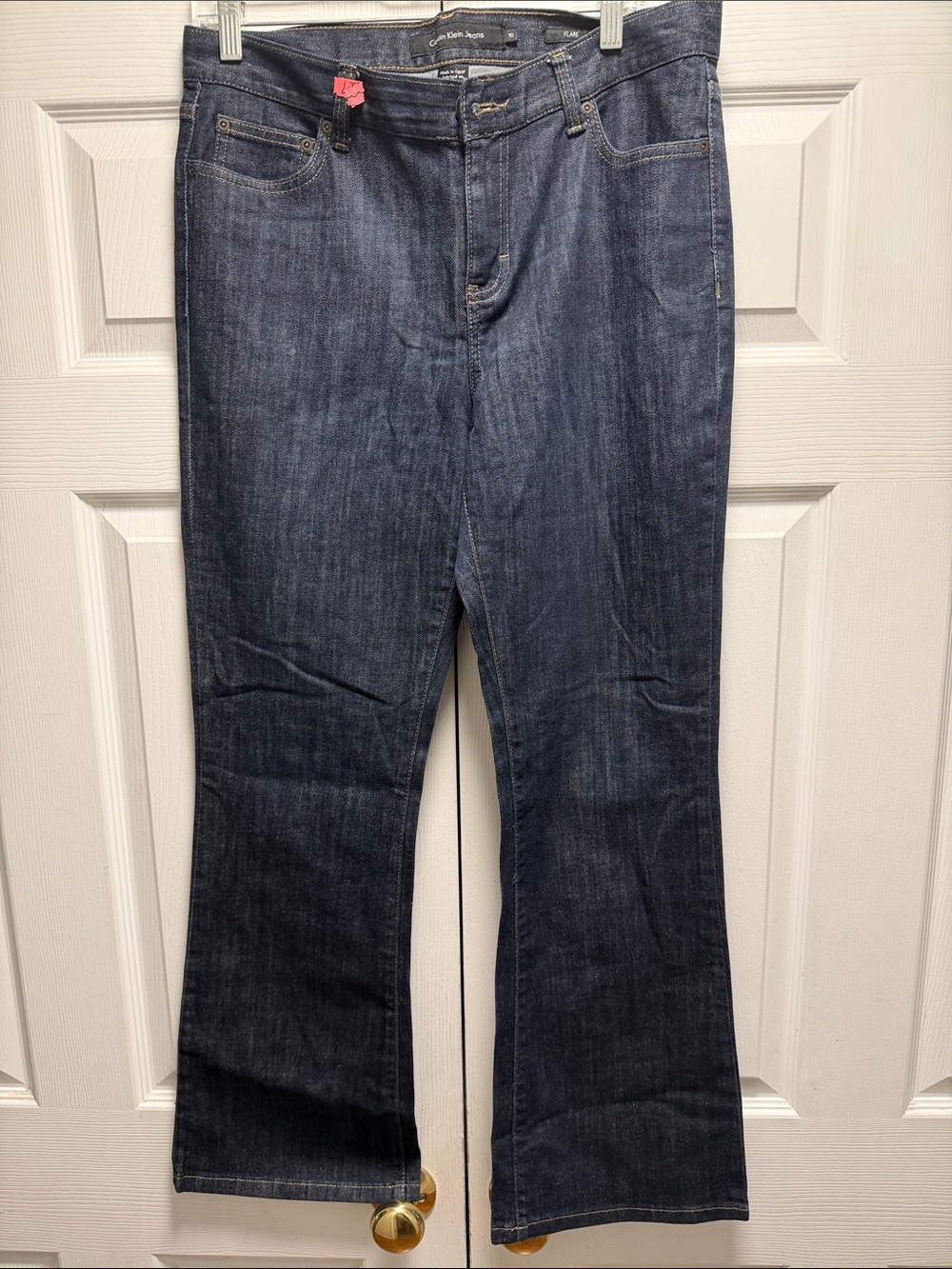 Calvin Klein Jeans Indigo Flare Wide-Leg Jeans